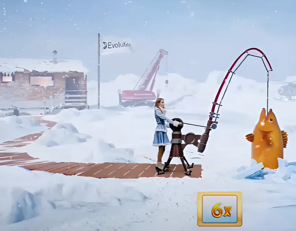 Hvor kan man spille Ice Fishing Slot